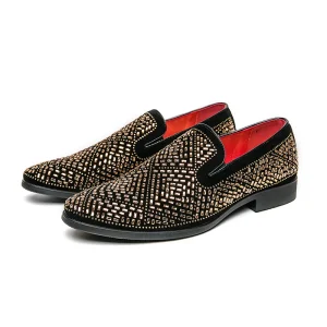 Trendy Tassel Leather Shoes for Men Office PU Leather Business Casual Wedding Shoes Dress Party Leather Men Shoes