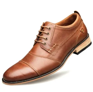 UP 2632J Men’s Business Formal Italian Dress Shoes Thick Sole Groom Wedding Shoes