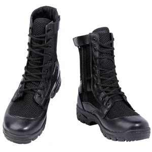 Ultra Light Men’s Women’s High Top Training Security Boots Breathable Soft Mesh Rubber Outsole for Spring Summer Factory Direct