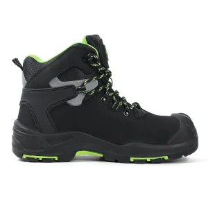Unisex Anti-Static Genuine Leather Safety Shoes Steel Toe Insole Anti-Slip Puncture-Proof Work Summer Autumn