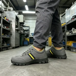 Unisex Safety Shoes Low Cut Heavy Duty Anti Crush Anti Puncture Lightweight All Seasons Factory Work Footwear