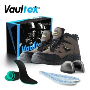 Vaultex Protective Boots Microfiber 200J PU Upper Steel Toe Men’s Work Boots Puncture Proof Security Shoes