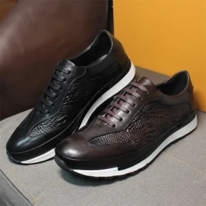 W358 R072 Custom Oxford Genuine Leather Shoes Men’s Breathable Hand Painted Lace up Formal Office Dress Shoes Casual Walk Shoes