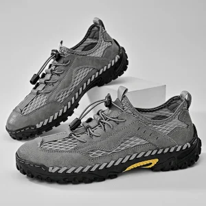 Walking Style Shoes Breathable Sport Shoes Men Casual PU Sneakers