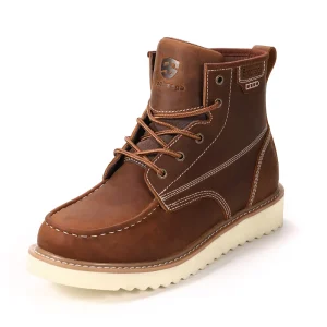 Waterproof Quality Boots Shoes for Men Cowhide Wear-Resistant Genuine Leather Work Boots