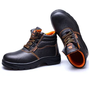 Waterproof Safety Boots Anti slip Anti puncture Construction Breathable Work Boot Steel Toe Industrial Safety Shoes for Men