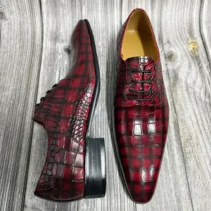 Wedding Party Dress Shoes for Men Top Quality Lace up Party Show Mens Leather Handmade Oxfords Shoes Genuine Leather