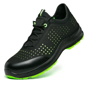 Wide Steel Toe Safety Shoes Lightweight Non Slip Breathable Comfortable Work Protective Shoes