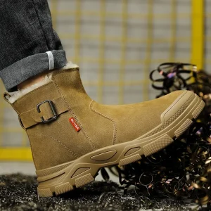 Winter Fashion Casual Safety Boots Men’s Stab-proof Men’s Woodland Safety Shoes
