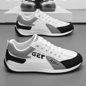 Winter Fashion Trend Men’s Anti-slippery Lace-up Running Shoes Spring and Autumn Collection