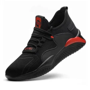 Work Safety Shoes for Men Women Rubber Steel Toe Shoes Lightweight Breathable Sneakers