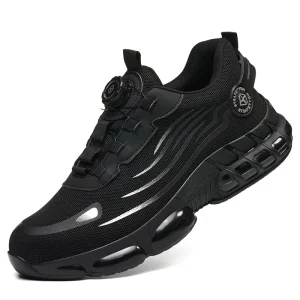 Work Shoes for Man Sneakers Construction Steel Toe Anti-smashing Work Safety Shoes Low Cut Industrial Safety Shoes Customizable