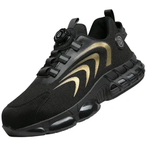 Work Shoes for Man Sneakers Grey Construction Steel Toe Safety Shoes