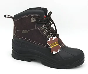 YL8013 Customized Outdoor Anti-slip Thermal Warm Waterproof Winter Shoes Men’s Snow Duck Boots for Hiking