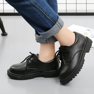 YSJ NPF Casual Men’s Shoe Business Leather Shoe Men Dress Shoe Flat Designer Shoe School Shoe for Boy
