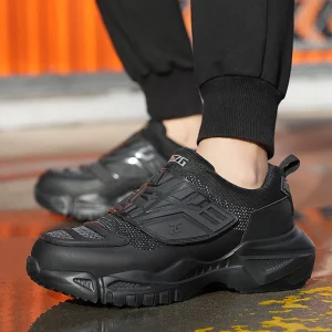 ZG 915 5 Men’s Steel Toe Safety Work Shoes Flying Knit Upper for Midsole EVA Outsole All Season Factory Mining Construction