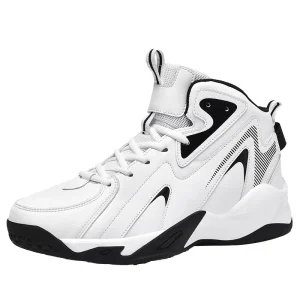 Zapatillas Size Men’s Microfiber Leather Sneakers Fashion Loafers Height Increasing Waterproof Upper Casual Running Basketball