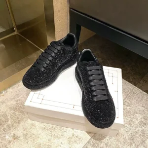 luxurious designer brand low top thick soled retro diamond encrusted men’s and women’s outdoor casual sports shoes